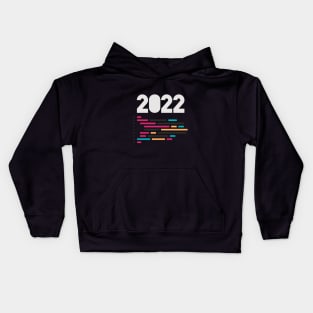 In 2022 develop your skill in programming and development. Kids Hoodie